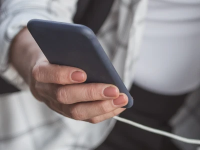 Using a phone while it is plugged in
