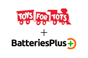 Toys for Tots plus Batteries Plus